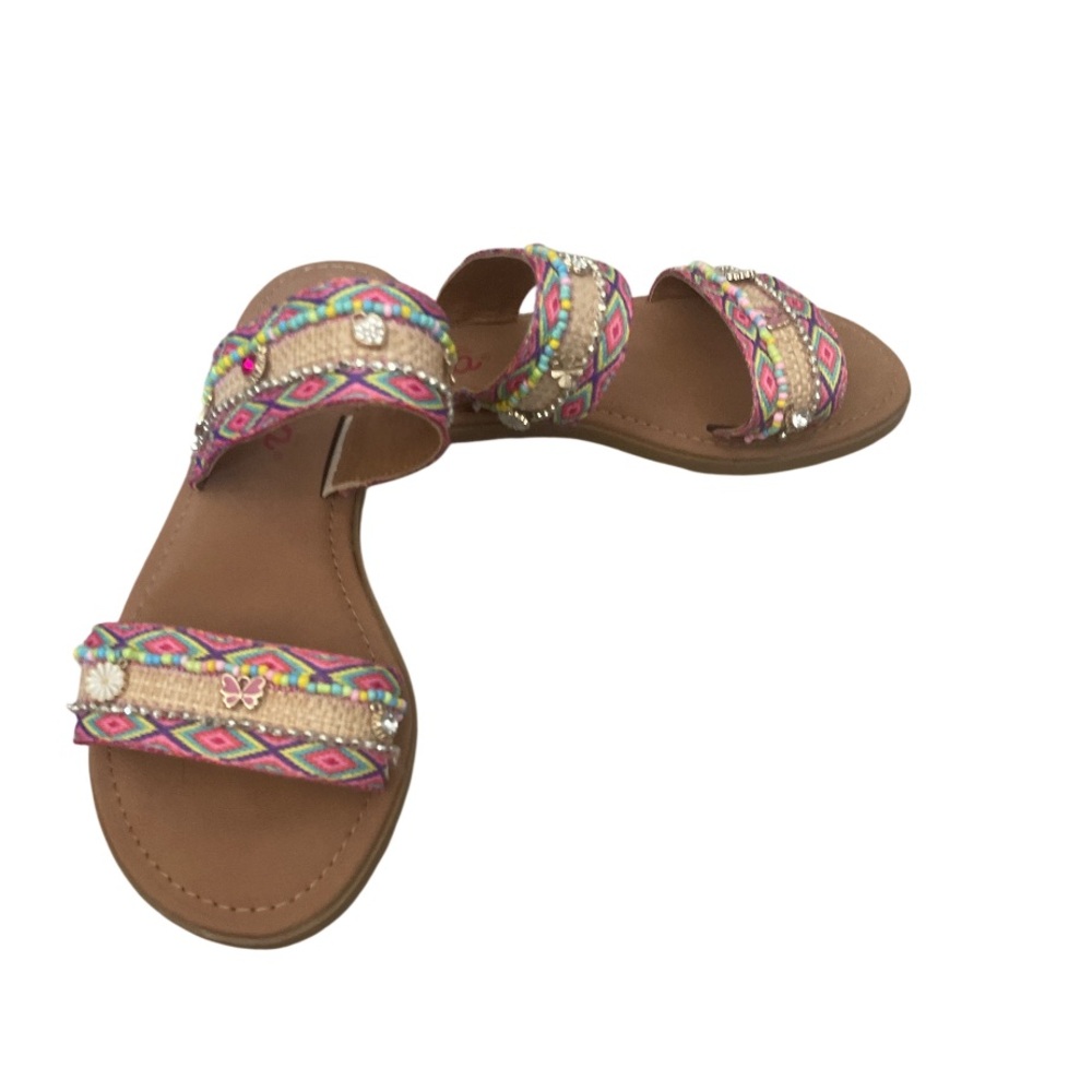 Jellypop Rivenna Pink & Tan Sandals - Picture 3 of 3